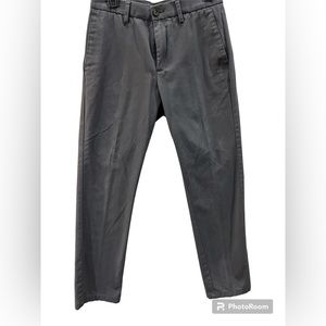 Men’s Grey Chino Pants Slim Fit 28x30